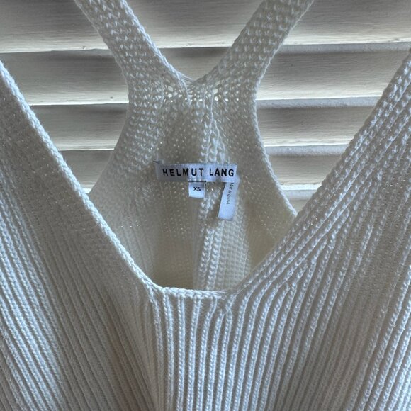 Helmut Lang Knitted Racerback Tank (XS) - Picture 4 of 4